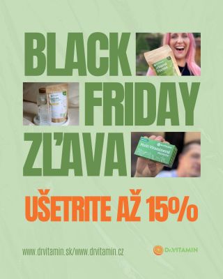 Poponáhľajte sa❗️💨 Zľava -15% iba do 17. novembra 2025 😎🙏🏽 #zdravie #health #supplements #doplnkystravy #blackfriday...